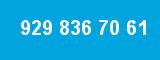 929 836 70 61